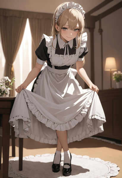 (Pony + SDXL pose) Curtsey (Skirt Hold Bowing) | カーテシー | 屈膝礼 - sdxl