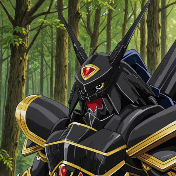 Alphamon/Dorugoramon/Dexdorugoramon (Digimon) - Alphamon SDXL