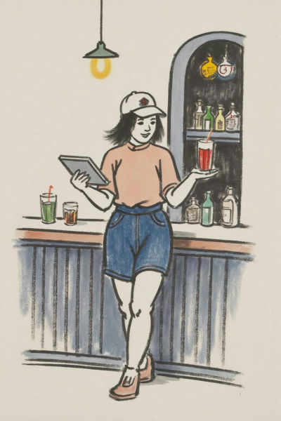 Minimalist Chinese Ink Brush Style (Feng Zikai) - v1.0