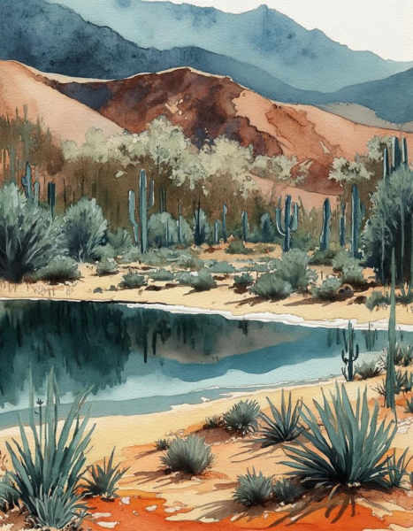 Rough Water Colors - Flux v1.0