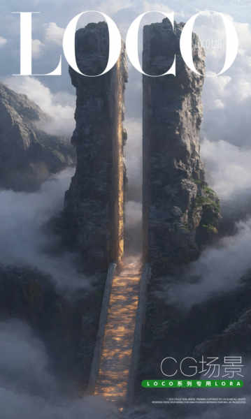 Stylized-cg scene-loco - loco-v1.0