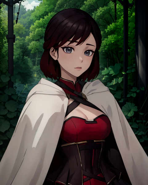 Summer Rose (RWBY) - 2 Outfits (SD 1.5 + PonyXL + Illustrious) - v1.0