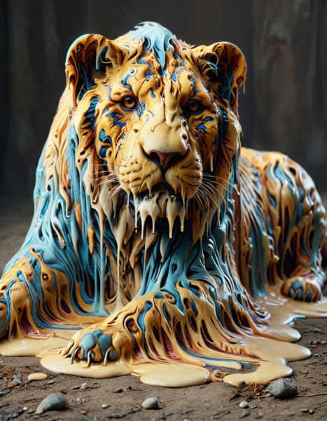 Melting Flux/SDXL/Pony - V1 SDXL