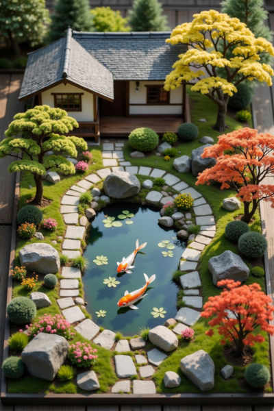 DJ_Miniature Japanese Garden_Generation Of Different Scenes - v1.0