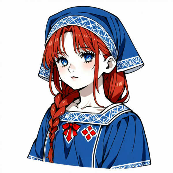 Blue Baba Maiden - V1