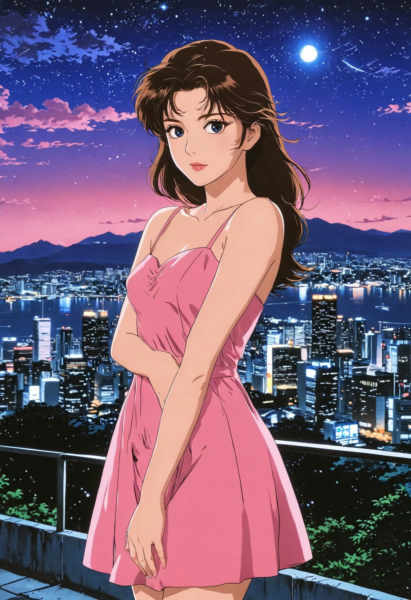 Retro Anime Aesthetic - SDXL V1