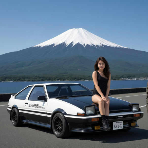 Toyota AE86 - SPRINTER TRUENO - V1