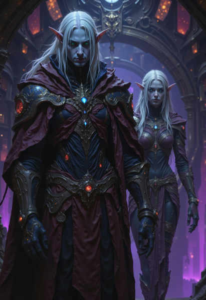 Legacy - Drow / Realistic Fantasy - Flux