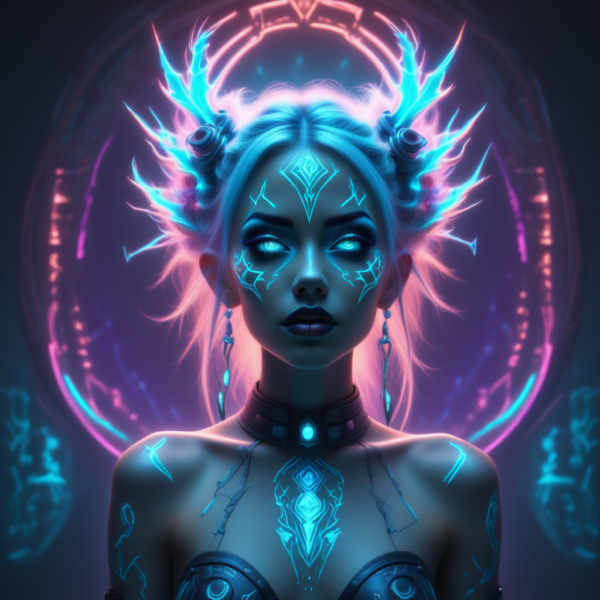 Techno Fairy Neon Glow - V1