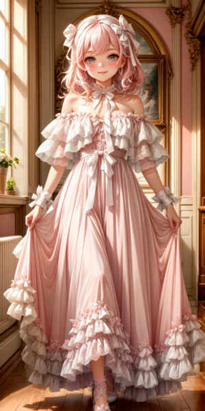 O'Hara Tiered Gown - V1
