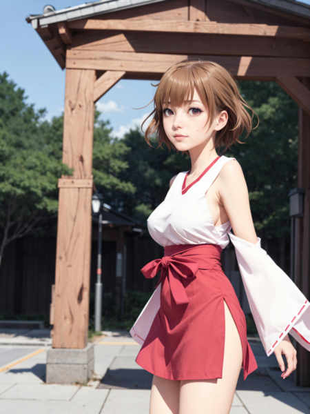 Sakura Kagurazaka - Exorcist Maiden Sakura - - SD1.5 v1.0