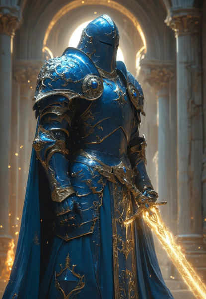 Unfazed fantasy knight - SDXL v1.0