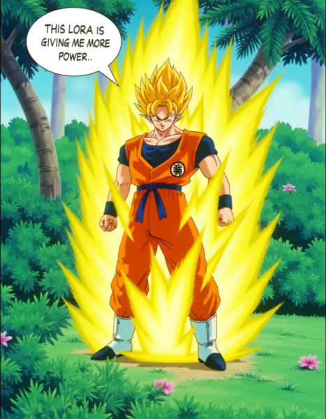 DBZ anime style - Flux Lora - v1.0