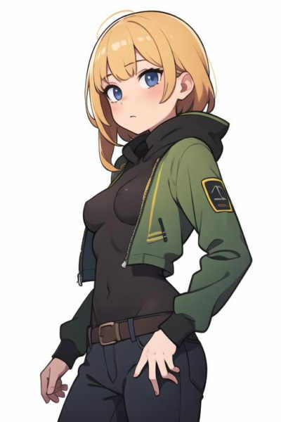 anime coloring style - V1