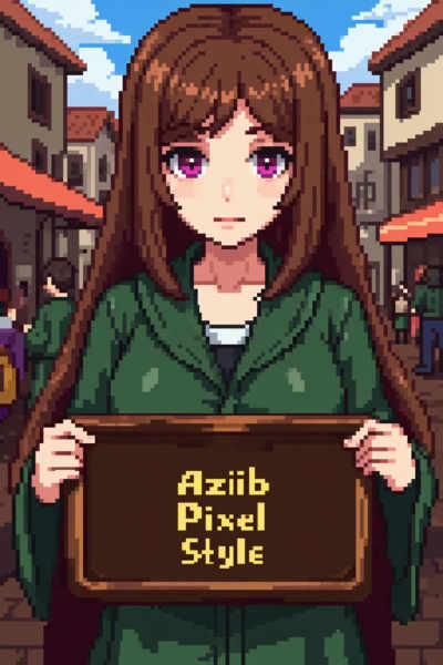 Aziib Pixel Style - Flux1.dev