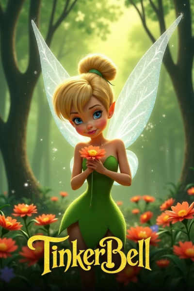 Tinker bell (Peter Pan) Disney - FLUX | SD 1.5 | XL PONY | Illustrious XL - by YeiyeiArt - FLUX