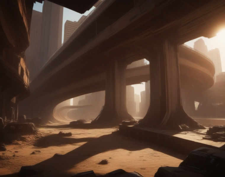 Post Apocalyptic City (Landscape) (SDXL) (AD) - v1.0