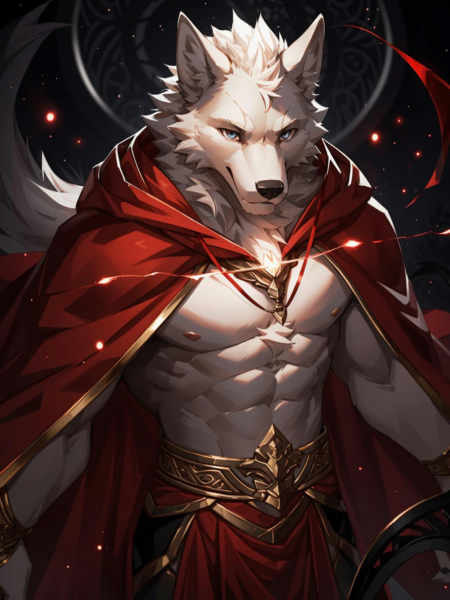 Indigo Furry mix - v25_anime_niji