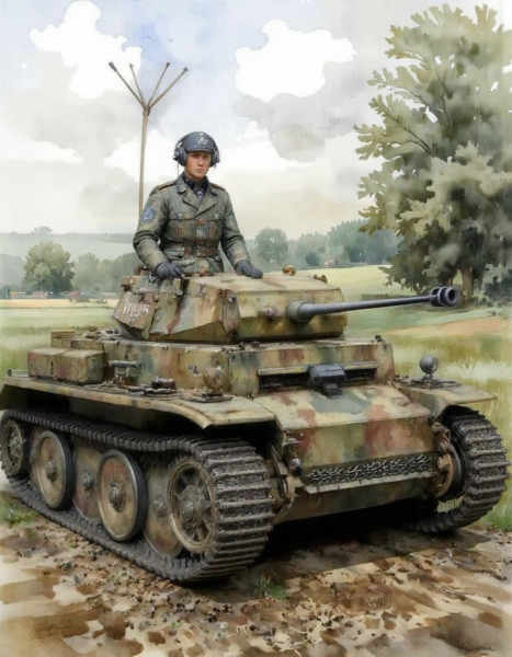 German Pz.Kpfw.II Ausf.L "LUCHS" / II号戦車L型「ルクス」 - v1.0