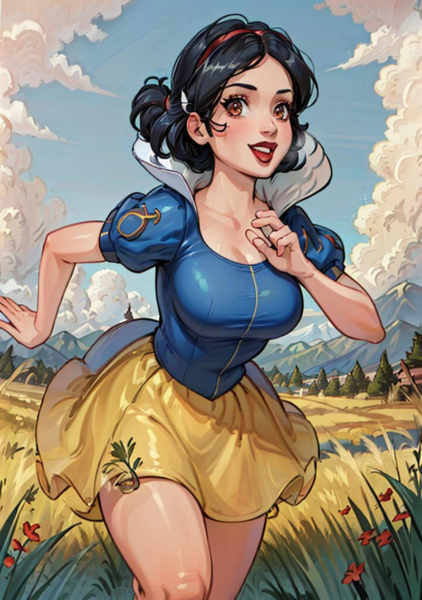 Snow White - Disney Princess - | Illustrious XL | PONY XL | SD 1.5 | - Disney by YeiyeiArt - 1.5 Sta