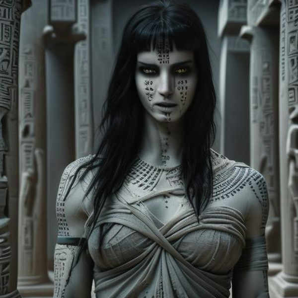 The Mummy Ahmanet ancient Egyptian princess - V4
