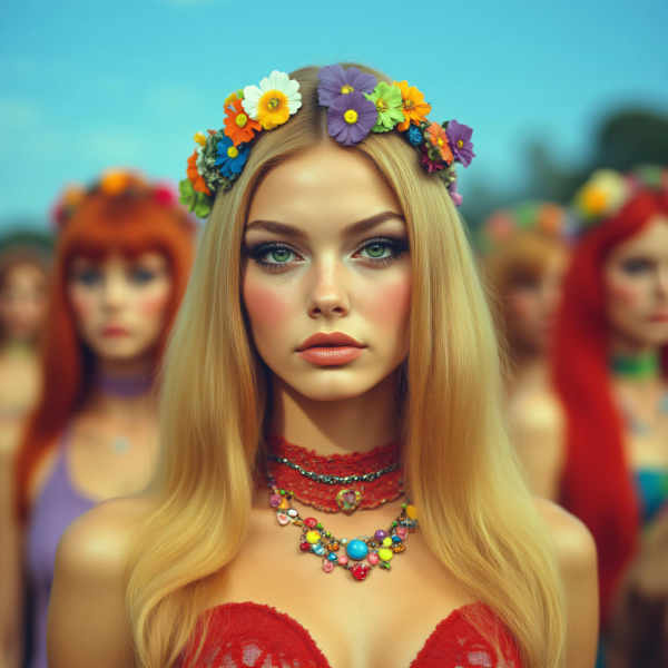 60s Psychedelic Movie (SD1, SDXL, Pony, Flux) - FluxV2