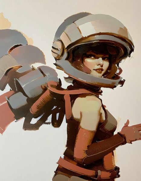 Modern Oil Painting - Ashley Woods Style - SDXL 1.0