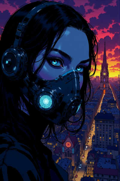 Dark Gothic Comic style - v.1