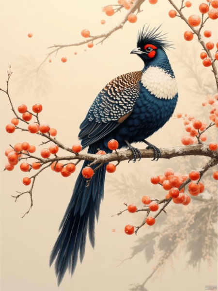 OB Chinese style scroll painting - v1.0