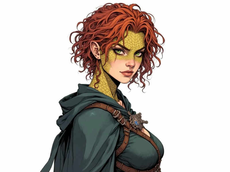 Fantasy Line Portrait - v1.0