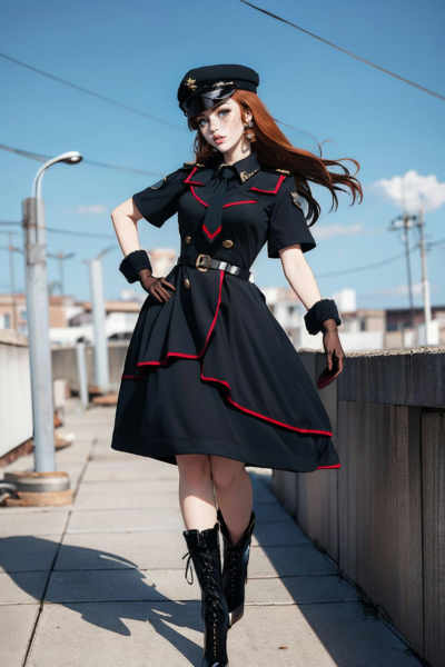 Gothic Military Dresses - v1.0