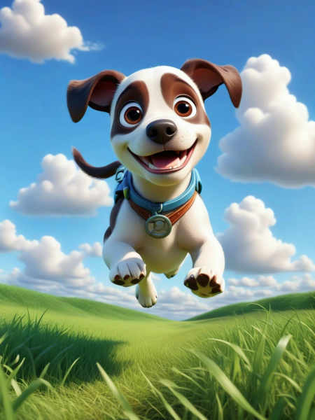 Pixar皮克斯卡通风格 - Flux