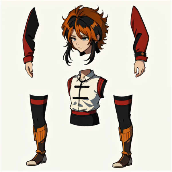 Universal split model of sand sculpture animation - v3.0