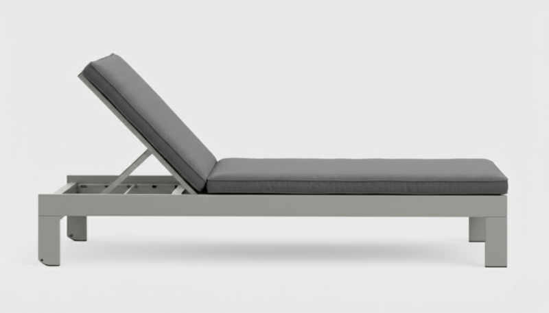 GREY SUNLOUNGER - V1