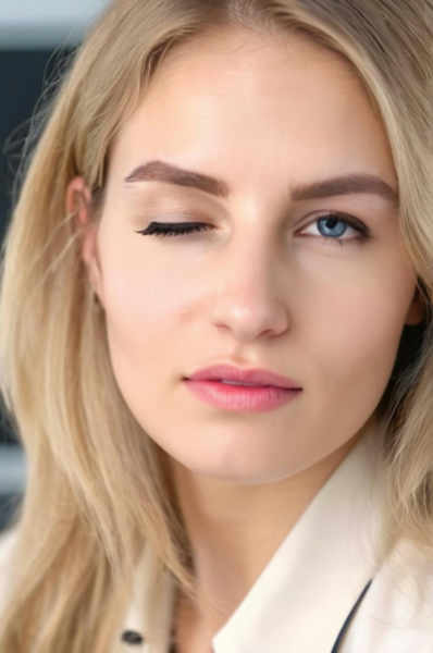 FLUX - with bit lips and wink eyes and art makeup - artmakeup_bit_winks_v4