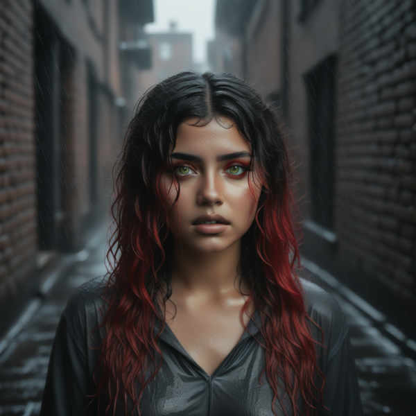 Latina AI influencer - V1