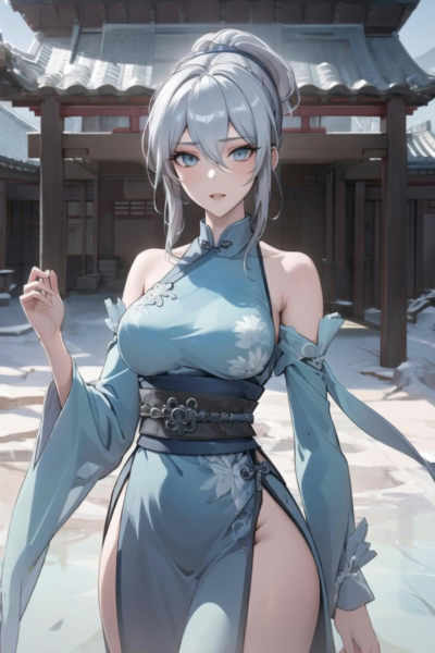 Anime Illust Diffusion Model style extraction test. - guigu_Extract3