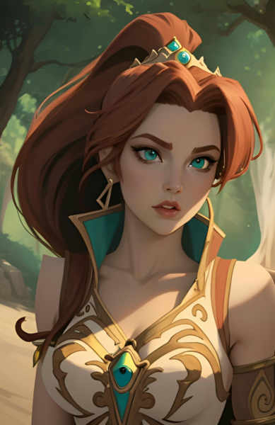 Teela (He-Man 2002) [Illustrious + Pony + SD 1.5) - SD 1.5