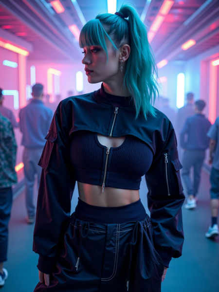 Cyberpunk Chic - Jacket 01 - FLUX