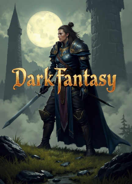 Dark Fantasy Digital Art Style - v1.1 Flux Dev
