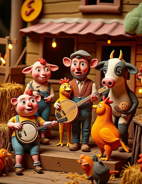 Clay Animation - FLUX