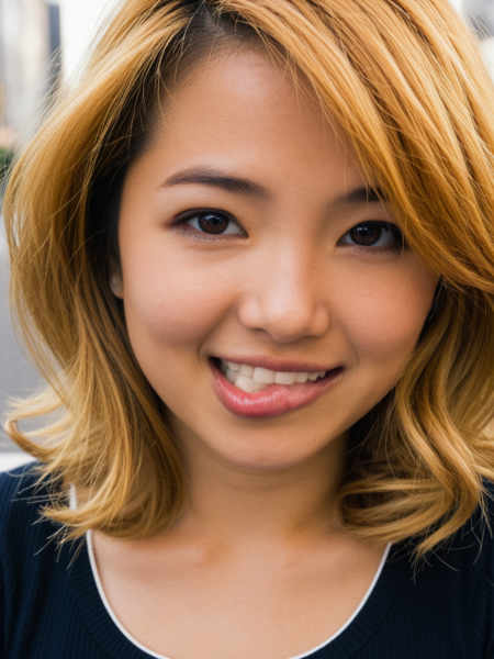 Lip Bite - Flirting Expression - SDXL