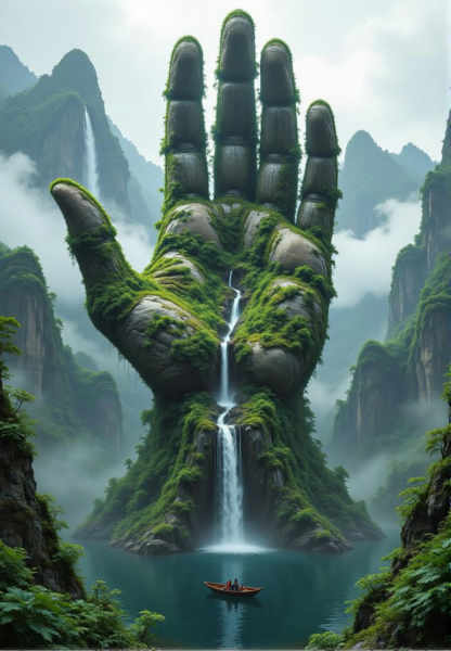 The scenery in the palm - v1.0