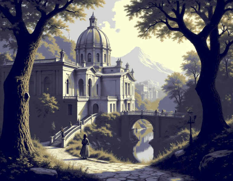 Oldschool Roleplaying Game CG Style - V1