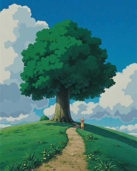 Best Studio Ghibli LoRA Style - v1.0