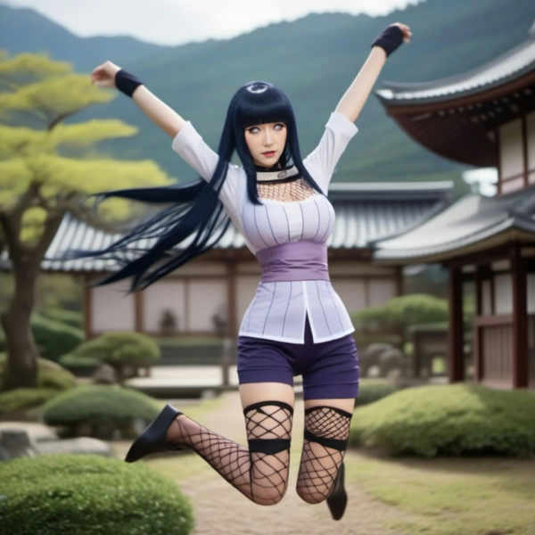 Hinata Hyuga - Naruto - Flux1.D / SDXL Realistic & Anime - v1.0 SDXL
