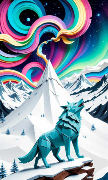 DP Cartoonigami origami cartoon style FLUX - FLUX