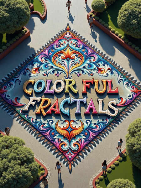 Colorful Fractals FLUX & SDXL - FLUX