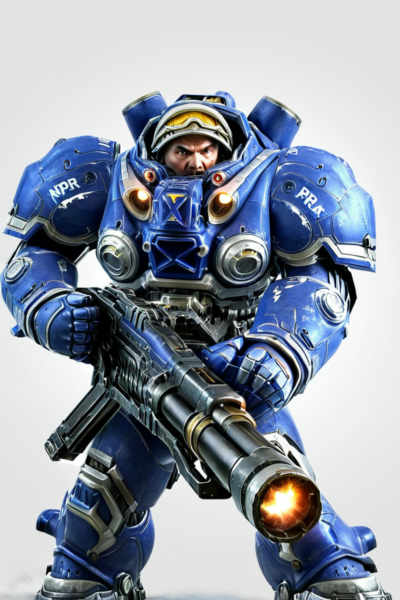 CMC Power Armor (Starcraft) - SDXL v1.0