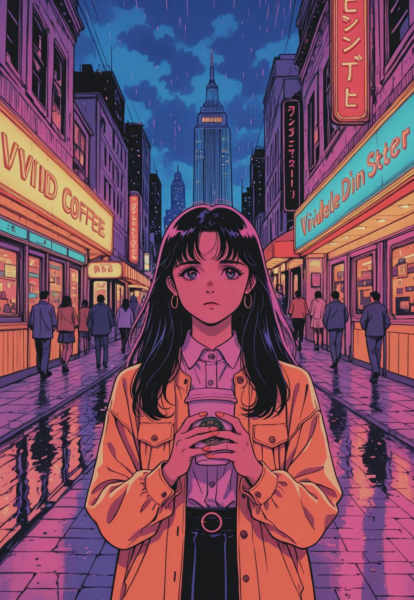 Retro Rogue Anime / Graphic Novel Style - SDXL V1